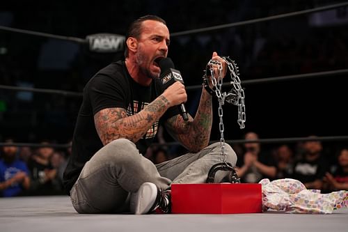 CM Punk is currently signed to AEW!