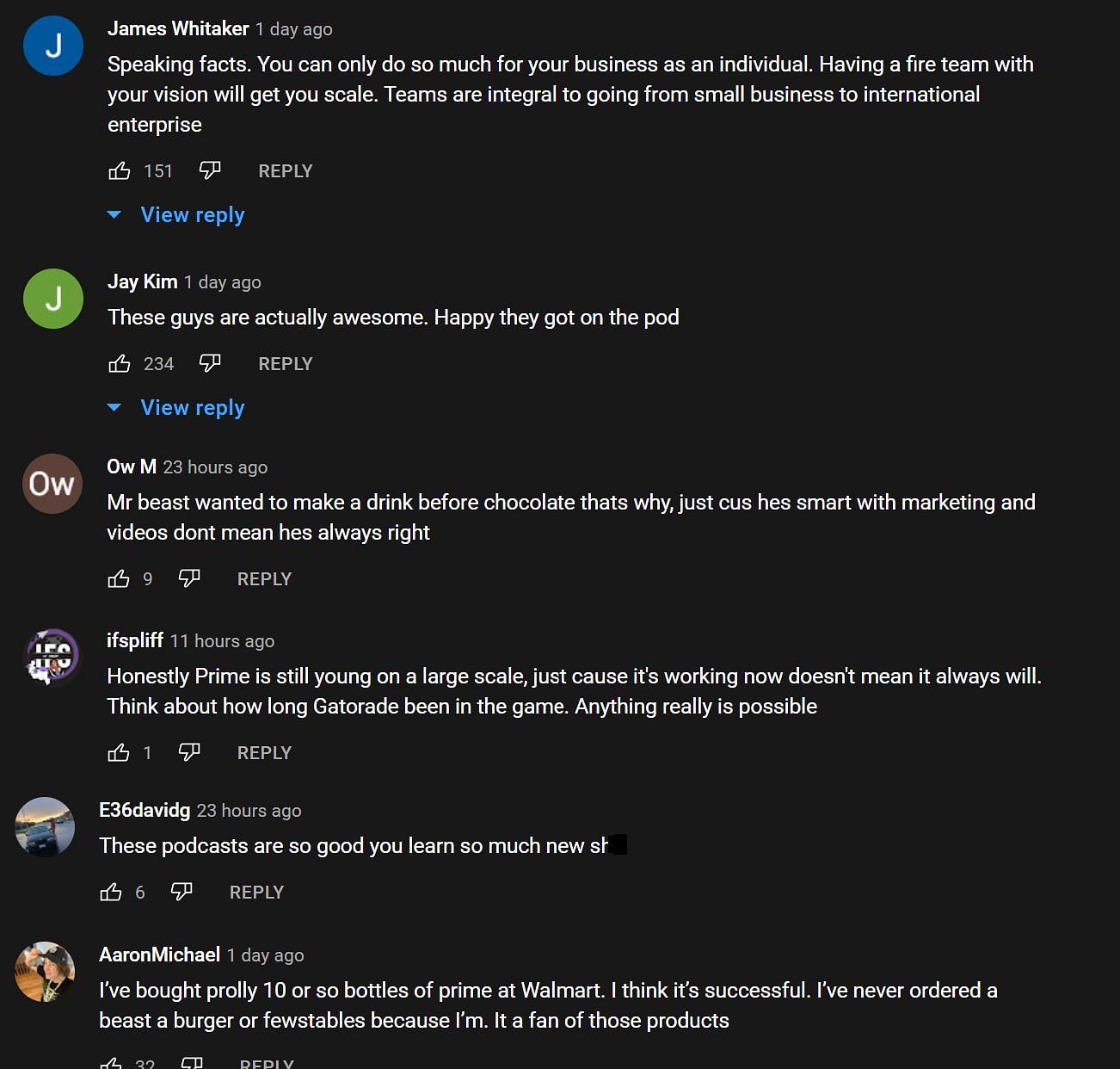 Fans share their thoughts on the podcast (Image via IMPAULSIVE Clips/YouTube)