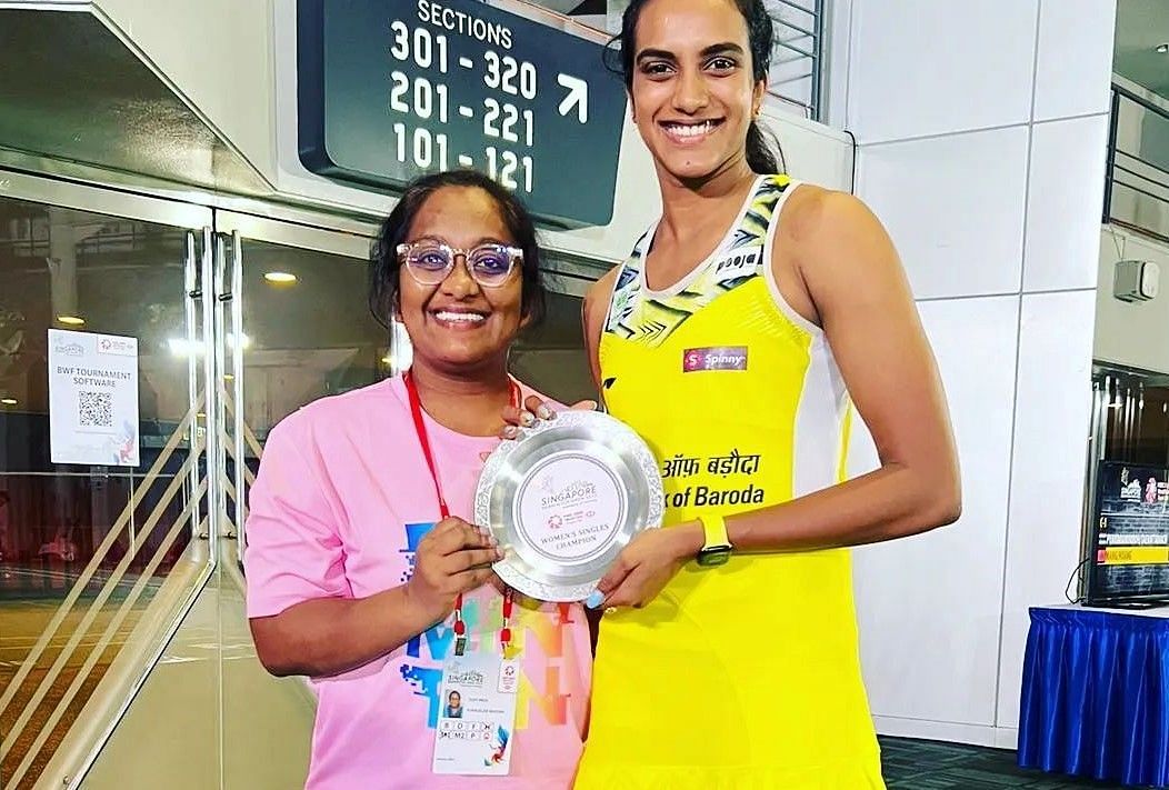 Holding the participant damage free and match for collection of tournaments is my goal, says PV Sindhu’s physio Evangeline Baddam
