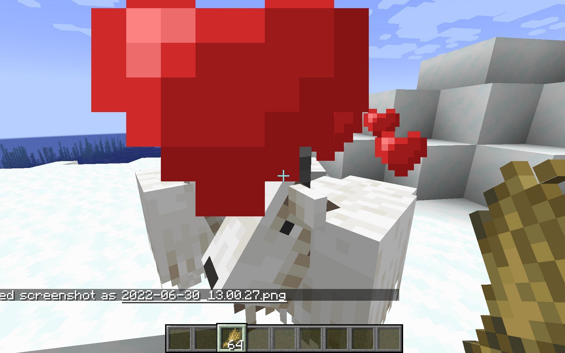 Breeding goats is quite easy in the game (Image via Minecraft 1.19 update)
