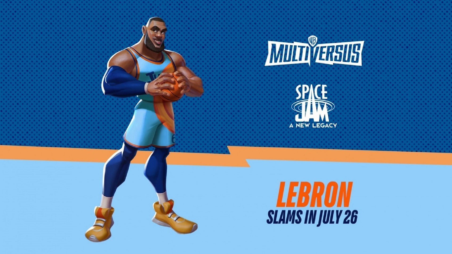 LeBron James&#039; reveal in Multiversus (Image via Warner Bros. Interactive Entertainment)