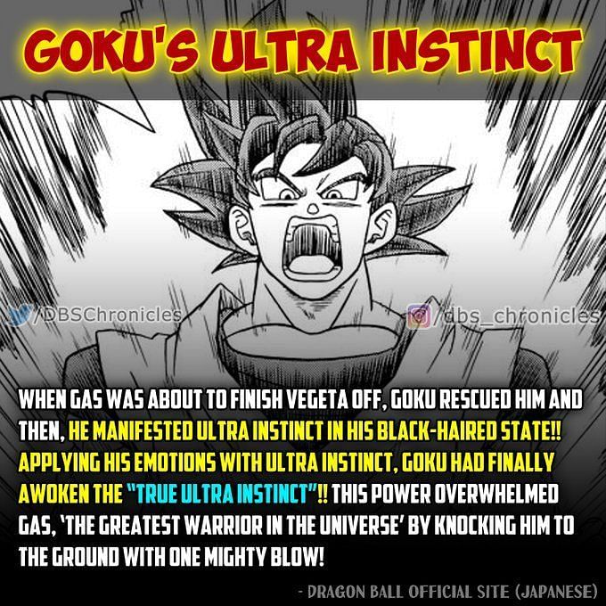 Dragon Ball Officially Confirms Gokus New Ultra Instinct Form 6634