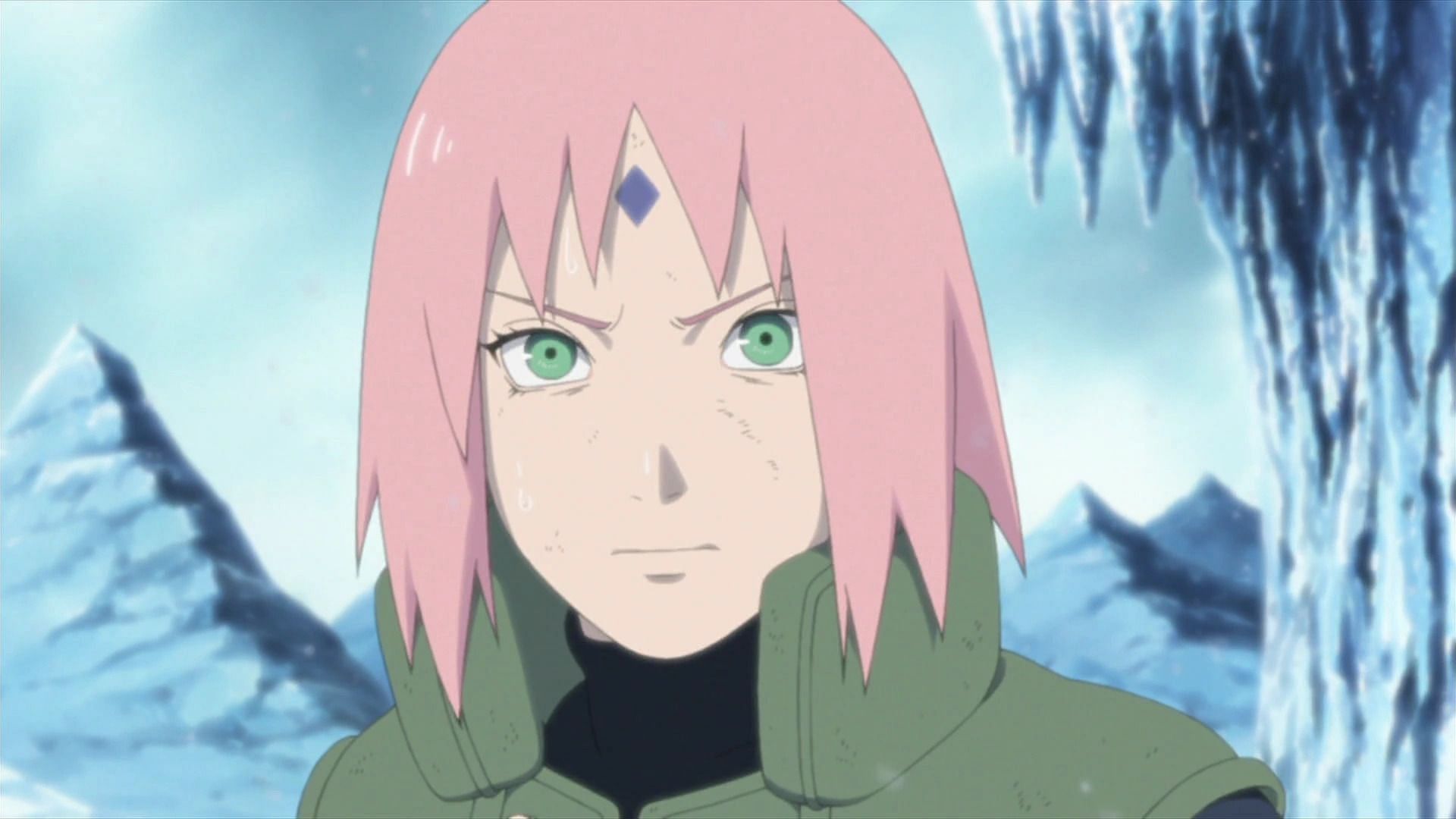 Sakura has more screentime than any other woman on the show (Image via Masashi Kishimoto/Shueisha, Viz Media, Naruto Shippuden)