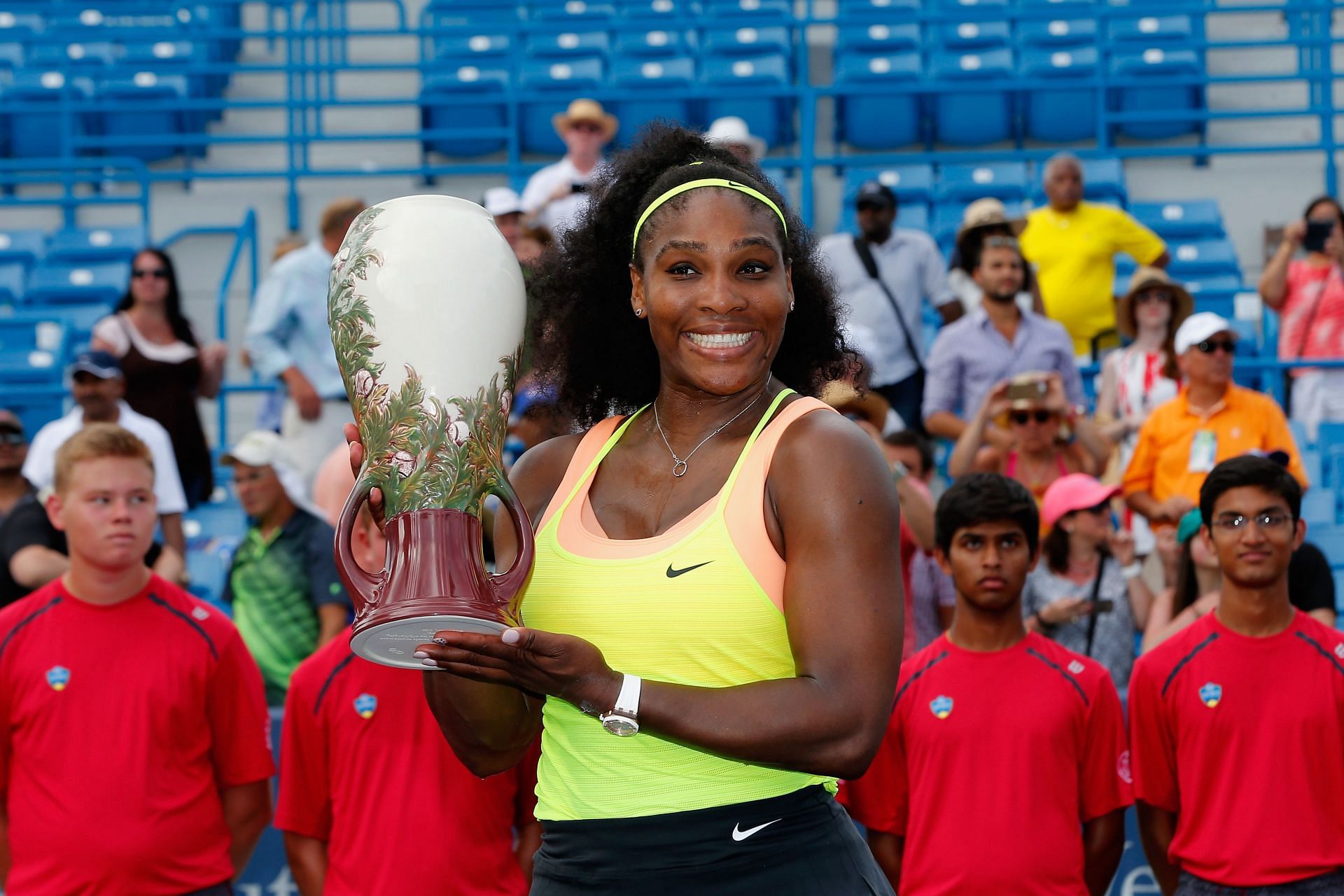 Serena Williams is a two-time Cincinnati Open champion.