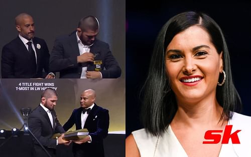 Megan Olivi comments on Khabib Nurmagomedov's career [Photo credit: Vuitnn Madde Vlogs on YouTube]