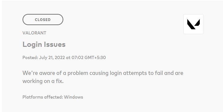 How to fix VALORANT login errors and issues
