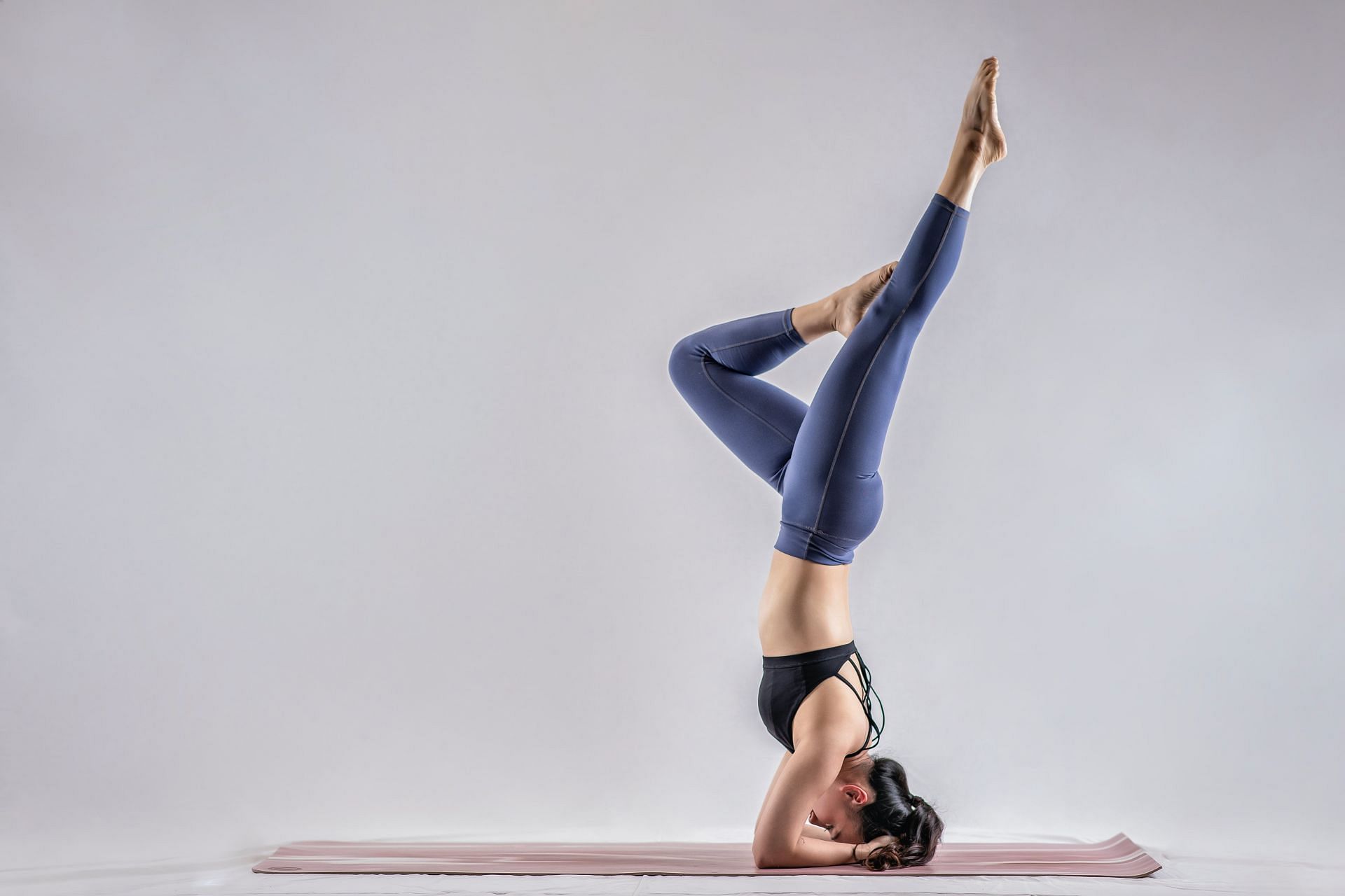 Different Poses Of Yoga Relaxation And Meditation Woman Character Is  Training Different Types Of Sports Stock Illustration - Download Image Now  - iStock