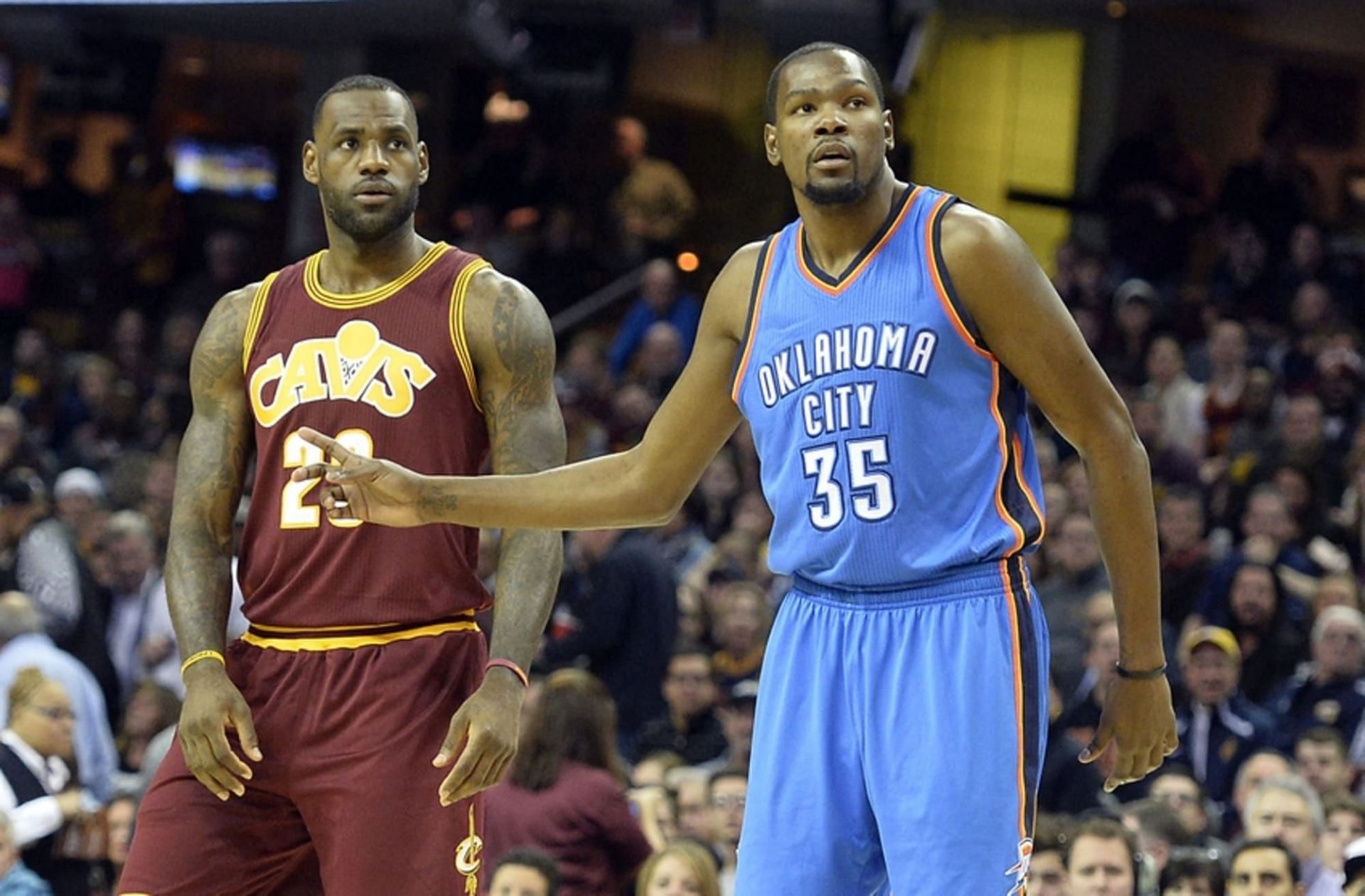 LeBron James and Kevin Durant made stunning moves to leave their teams to win their first titles. [Photo: Hoops Habit]