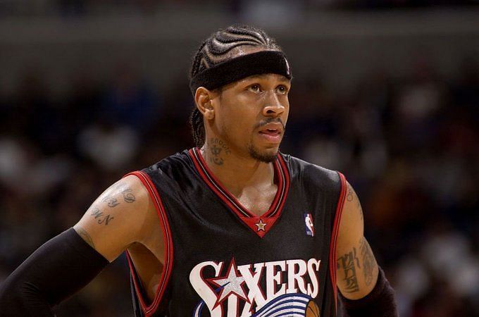 76ers used to hide Allen Iverson's jersey, sneakers