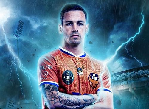 Alvaro Vazquez will be spearheading FC Goa's forward line in the upcoming season. (Image Courtesy: Twitter/FCGoa)