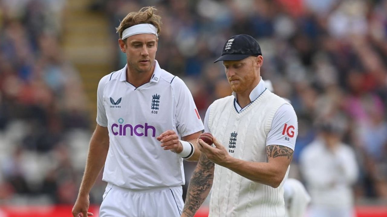 तेज गेंदबाज स्टुअर्ट ब्रॉड के साथ इंग्लैंड के कप्तान बेन स्टोक्स (PIC - Getty Images)