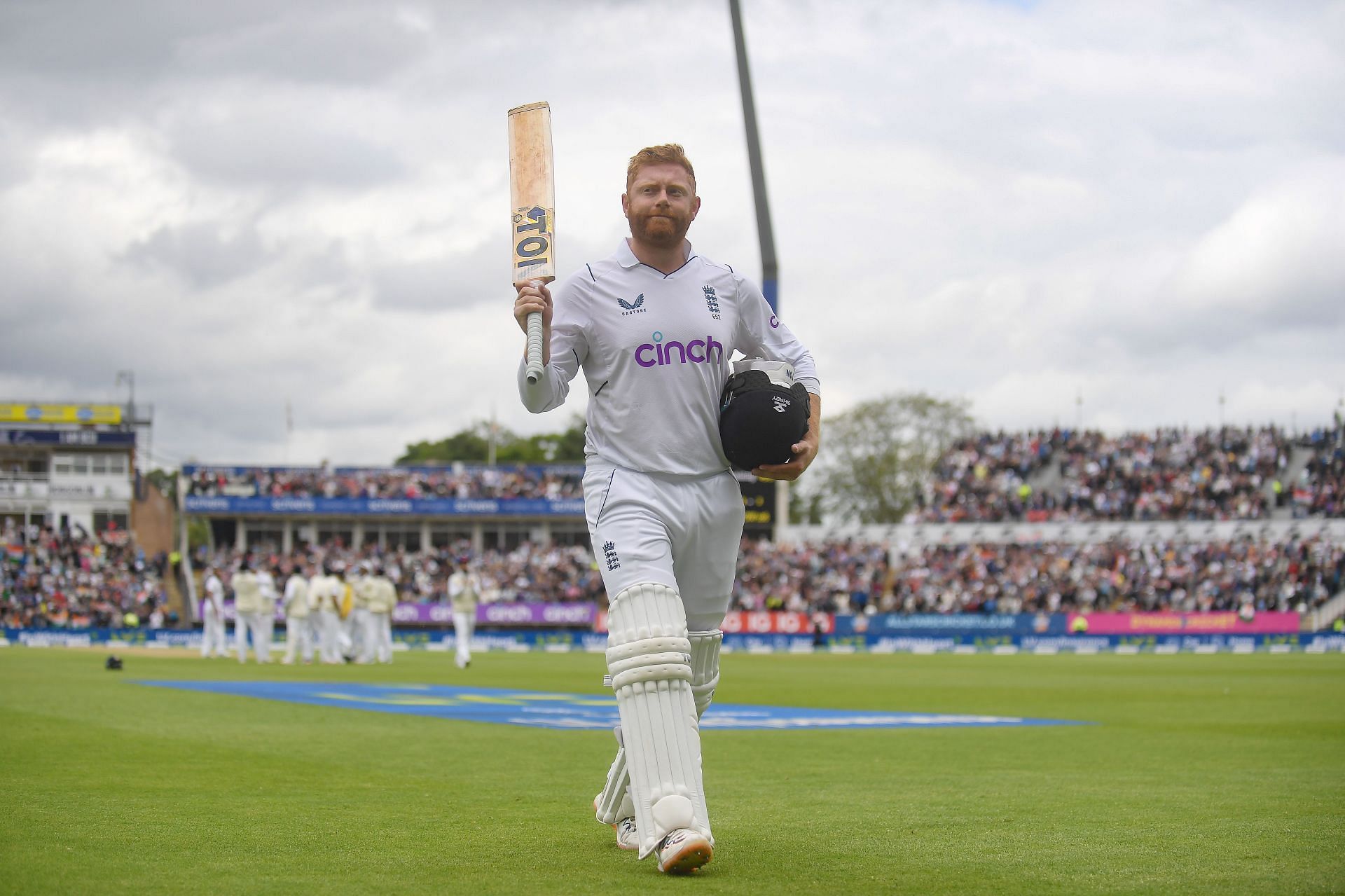Jonny Bairstow now has the most runs in Test cricket in 2022. (Image courtesy: Getty)