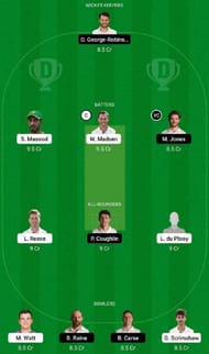 DER vs DUR Dream11 Fantasy Tip #1