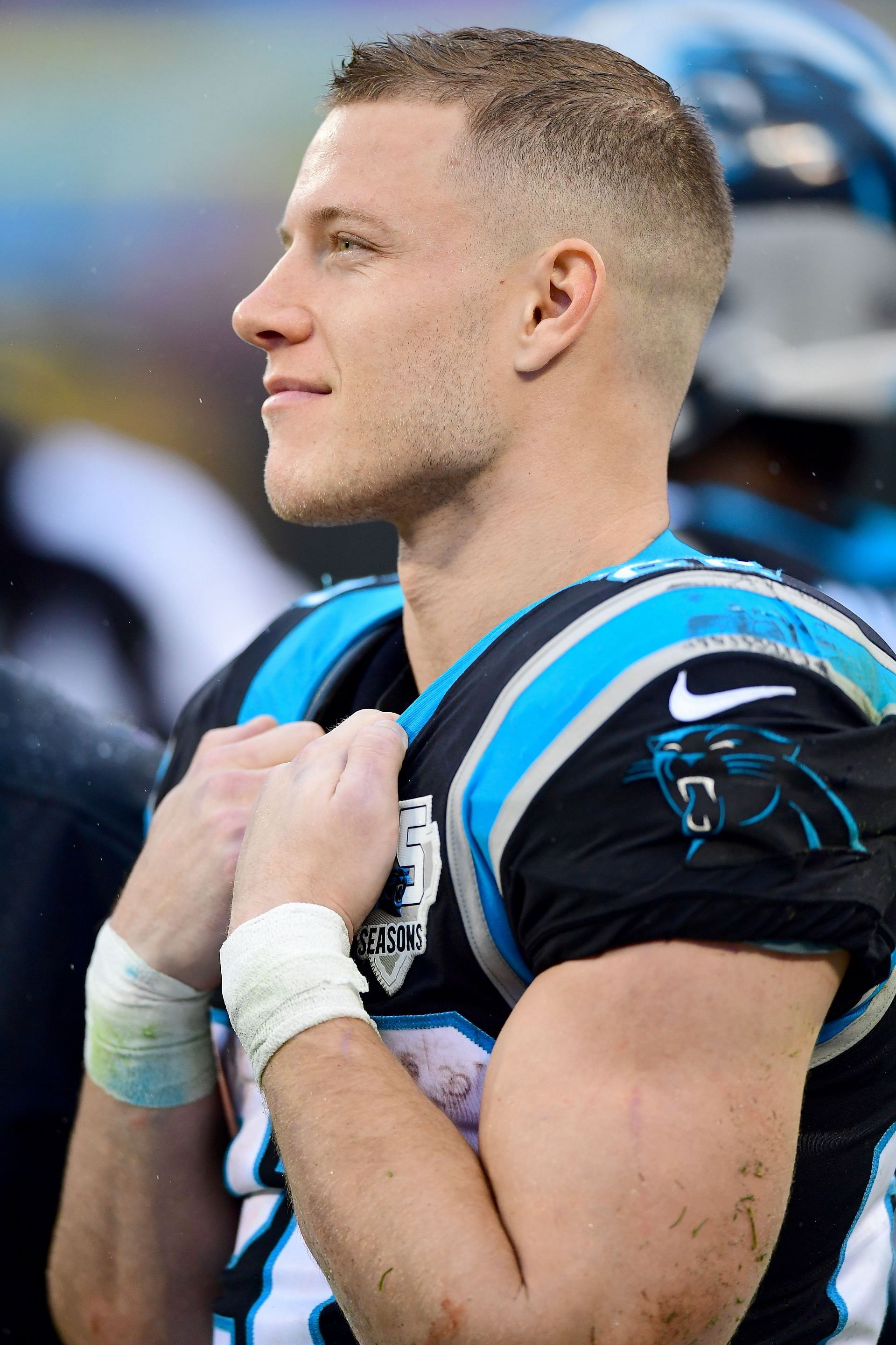 Outerstuff Christian McCaffrey Carolina Panthers NFL India