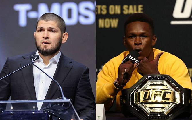 "I don't agree with this" - Khabib Nurmagomedov shoots down his manager's claims that he can smash Israel Adesanya in a fight