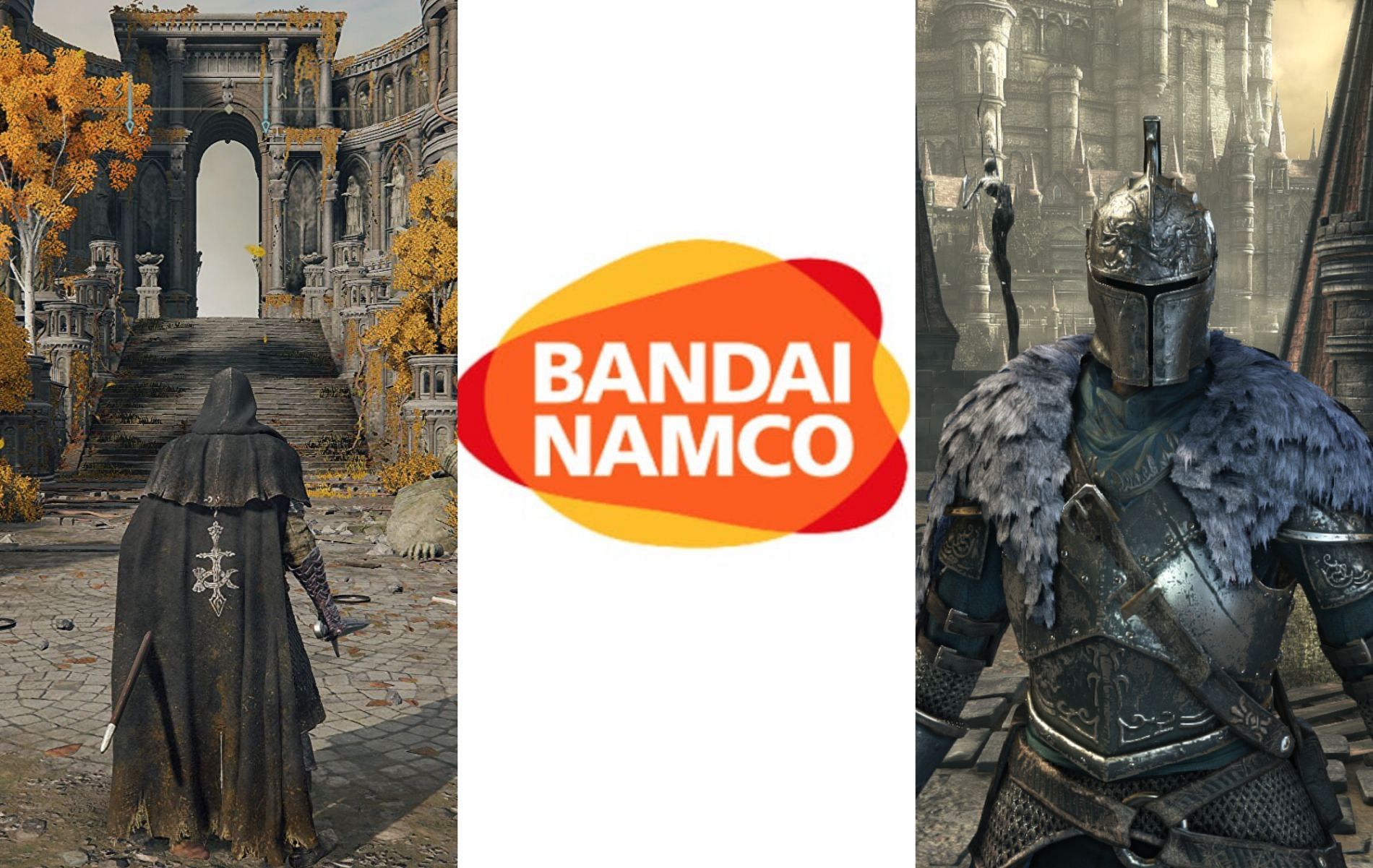 Elden Ring publishers may have been targeted by a ransomware attack (Images via Elden Ring, Bandai Namco, and Dark Souls 3)