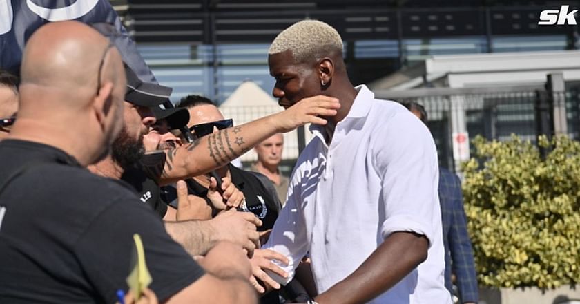 Watch: Paul Pogba refuses to sign Man Utd shirt at Juventus medical