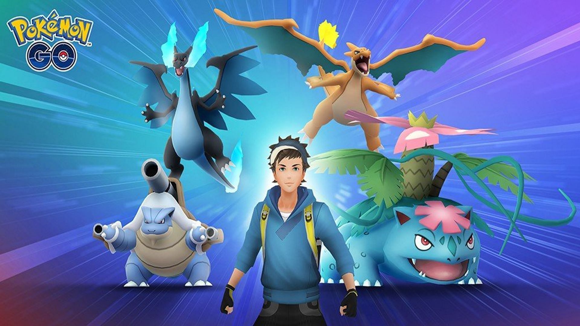 Promotional imagery for Mega Evolution in Pokemon GO (Image via Niantic)