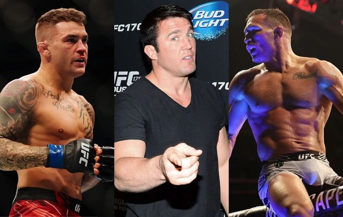 "Sweetest guy in the business" - Chael Sonnen speculates Dustin Poirier instigated UFC 276 altercation for not being called out by Michael Chandler