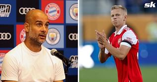 "We believe he has the potential" – Guardiola suggests Manchester City talent can fill void left by Zinchenko's departure to Arsenal