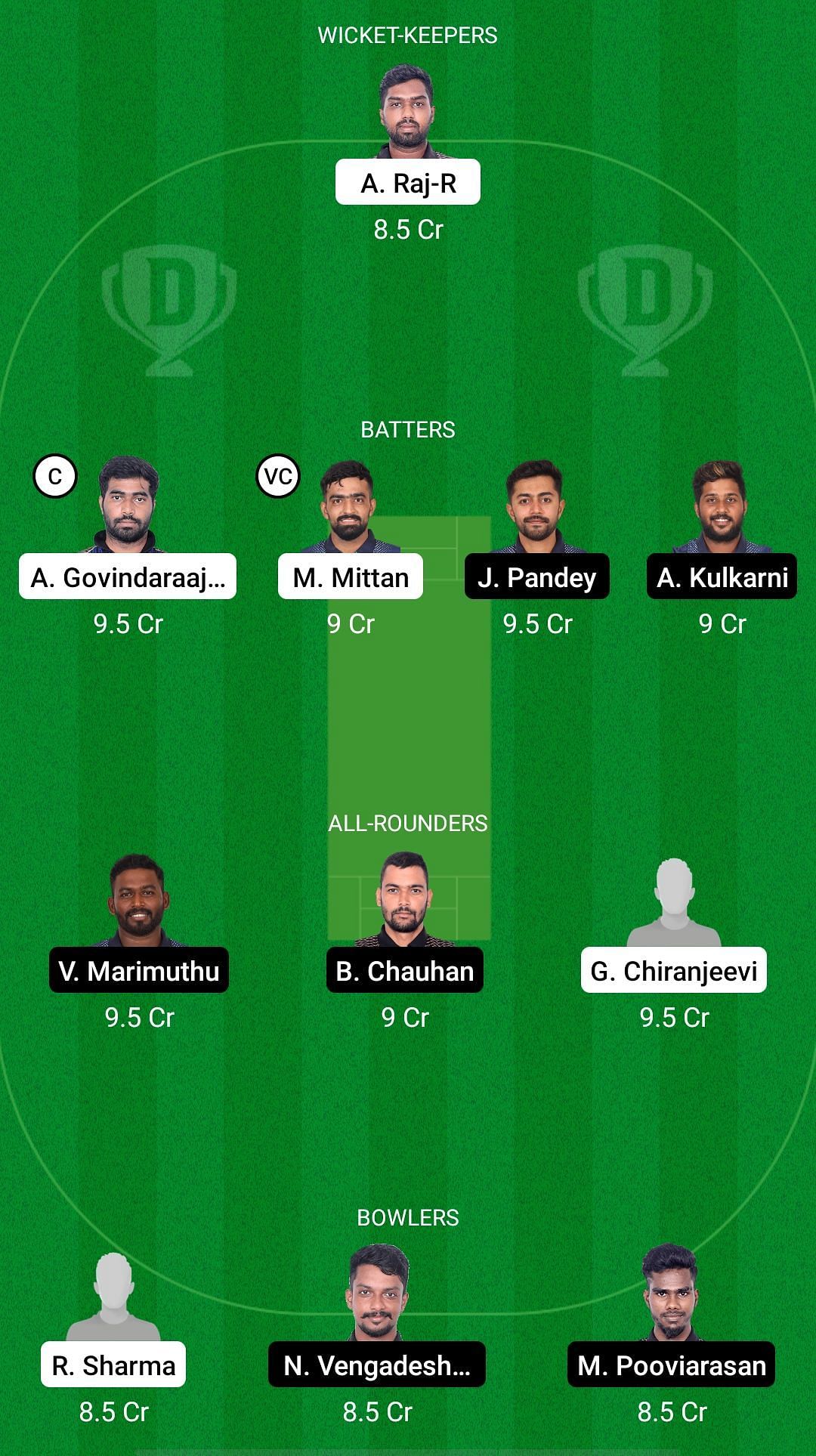 SHA vs BUL Dream11 Prediction - Pondicherry Men&#039;s T20