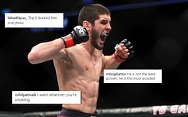 "Top 5 ducked him everytime" - Fans come together to fiercely defend Islam Makhachev's title contention