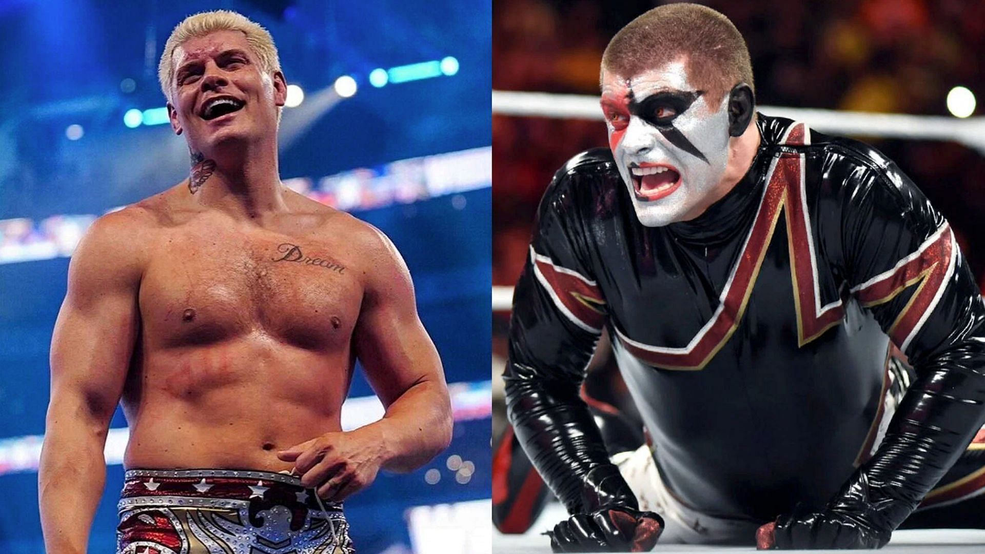 Cody Rhodes was once known as Stardust in WWE.