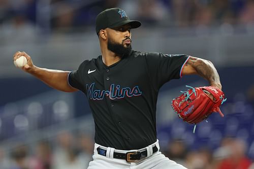 Sandy Alcantara of the Miami Marlins is among the best starting pitchers in the MLB.