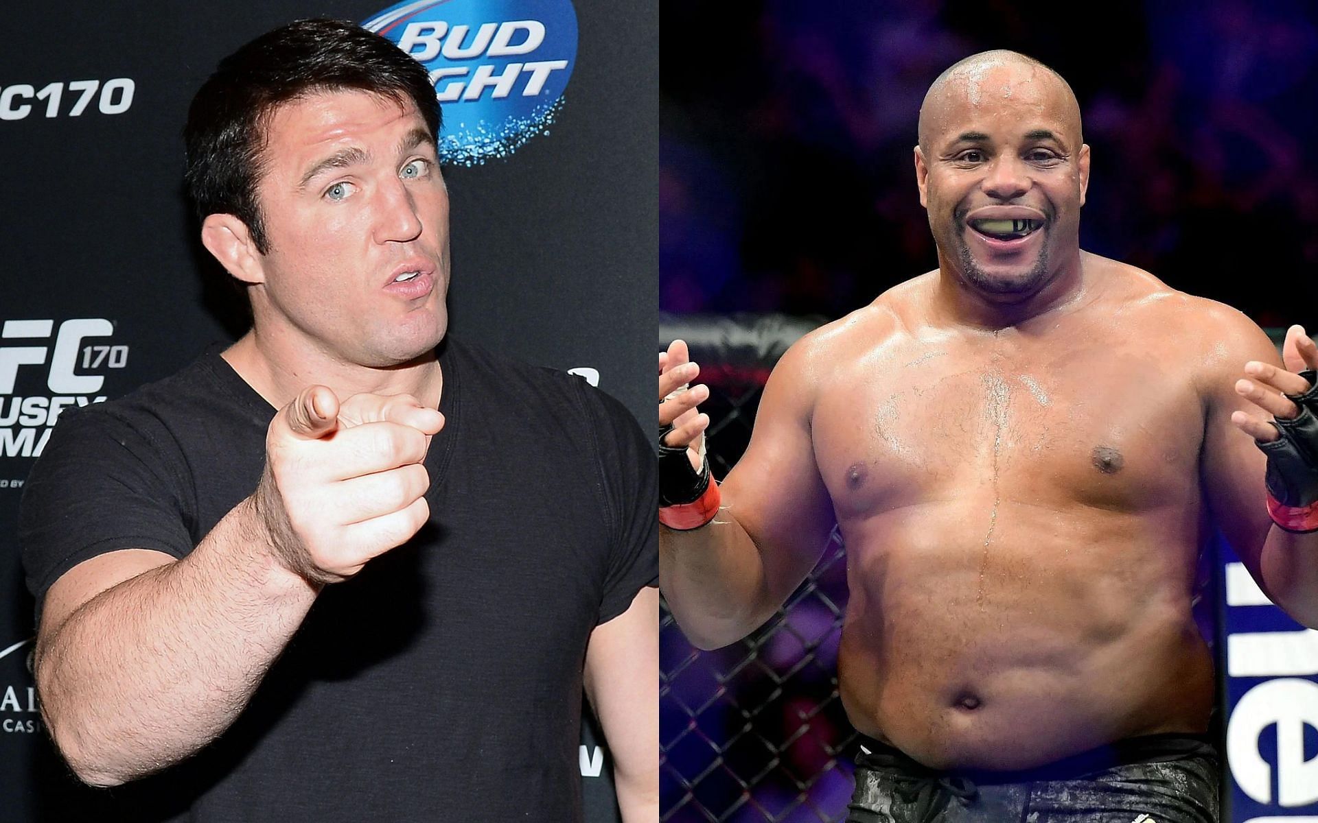Chael Sonnen (left) and Daniel Cormier (right) [Images courtesy of Getty]