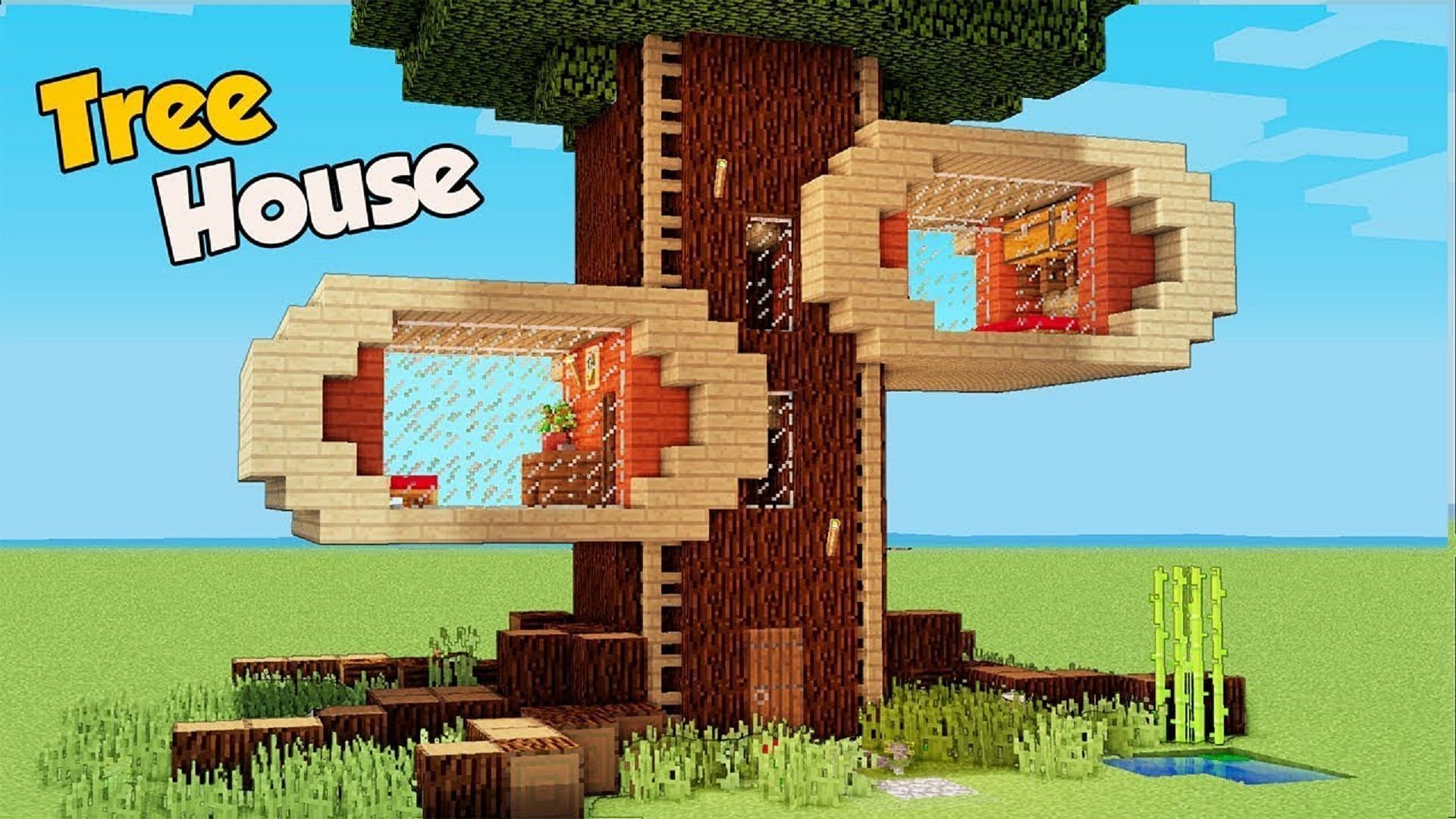 This home&#039;s modular design is perfect for multiplayer (Image via WiederDude/YouTube)
