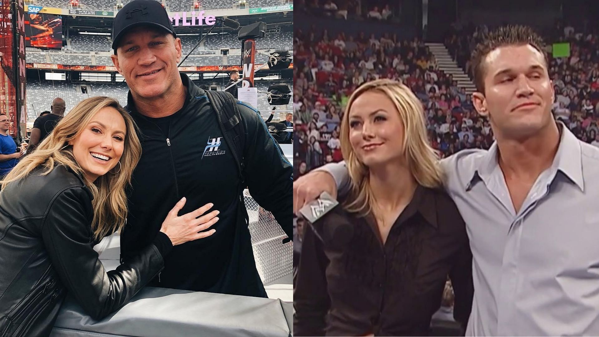 Stacy Keibler and Randy Orton had a brief on-screen romance
