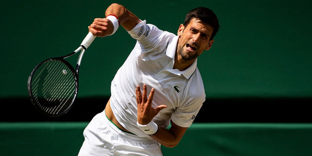 Novak Djokovic needs to improve his first serve percentage