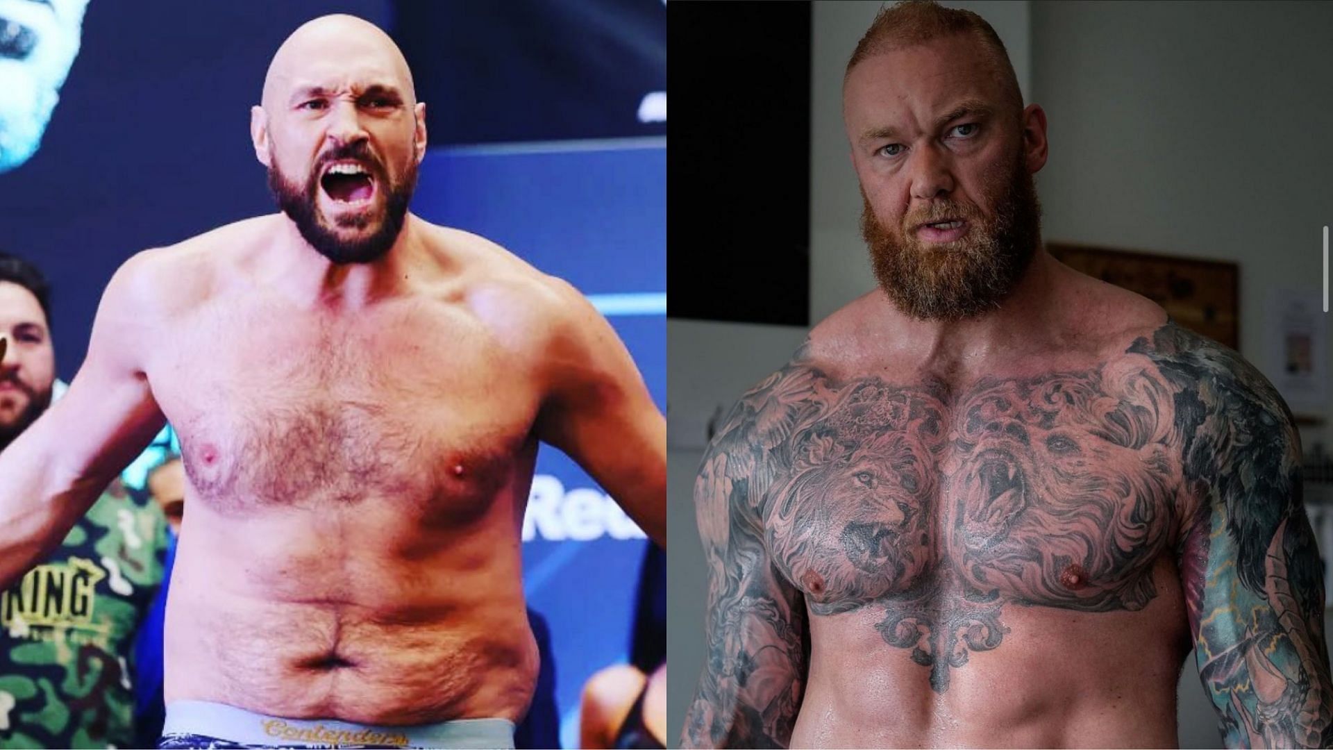 Tyson Fury, Hafthor Bjornsson (@thorbjornsson)