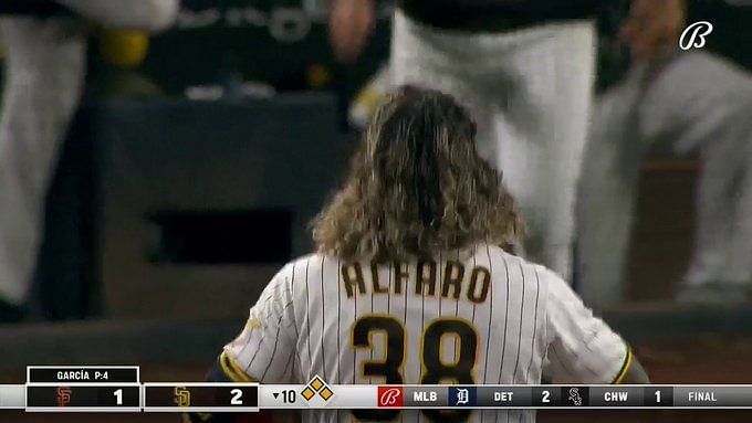 Padres catcher Jorge Alfaro finally living up to 'The Legend