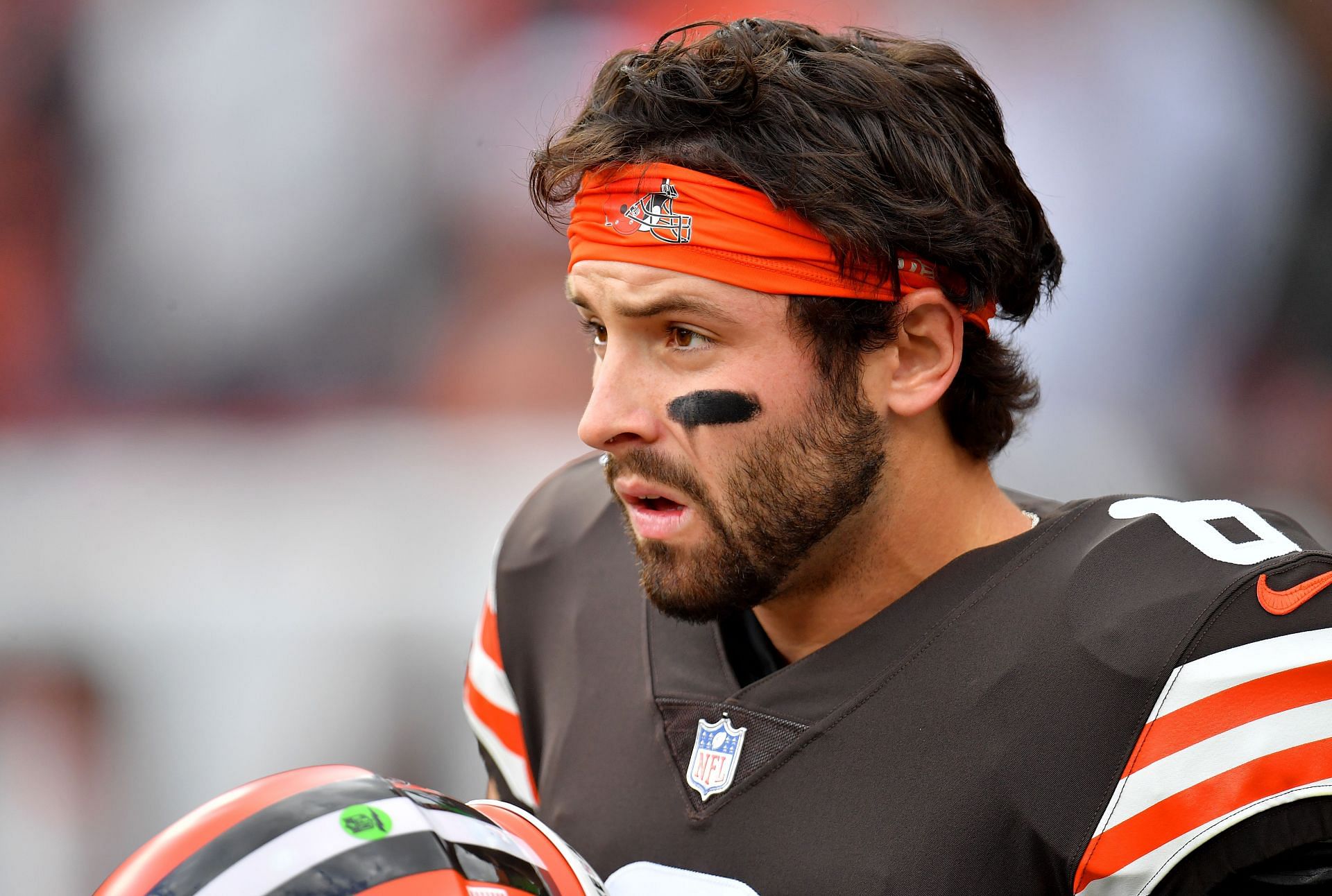 Former Cleveland Browns quarterback Baker Mayfield will fight for the Panthers starting job