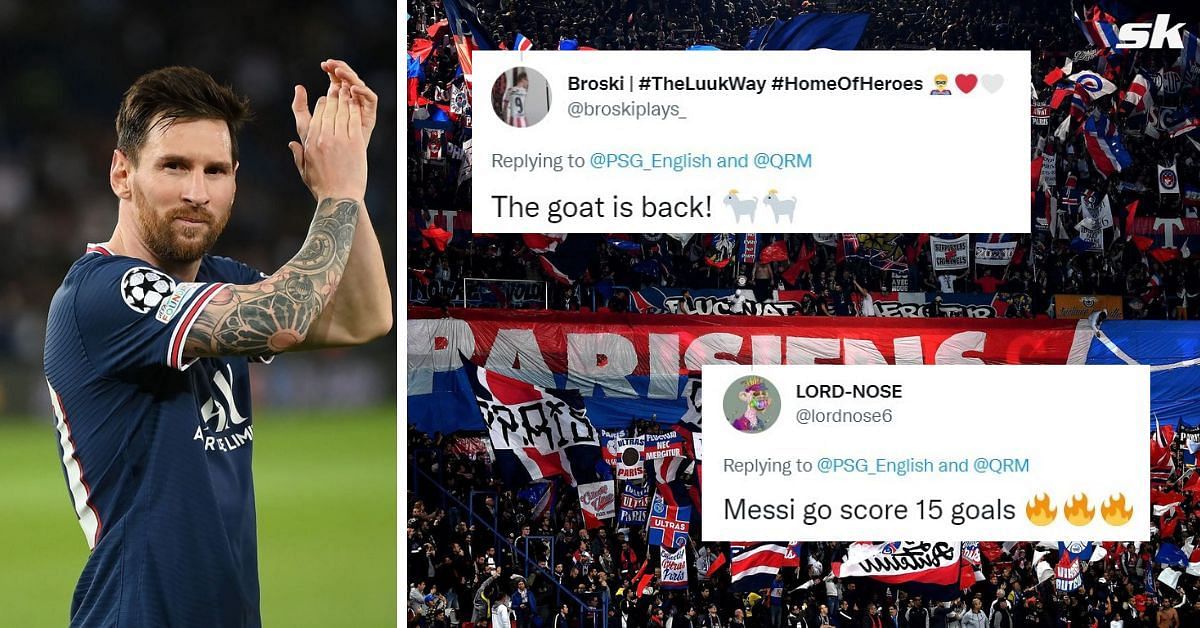 “The goat is back”, “Go score 15 goals” – Fans cannot contain