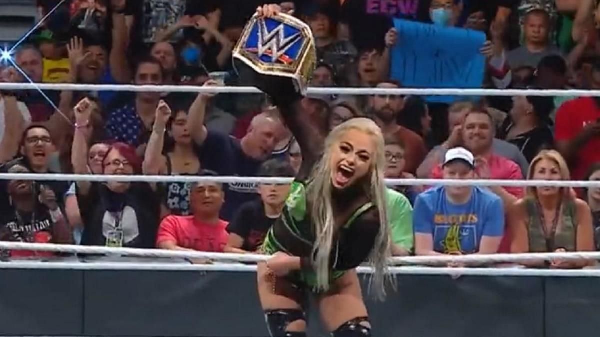 This is Liv Morgan&#039;s first title reign in WWE