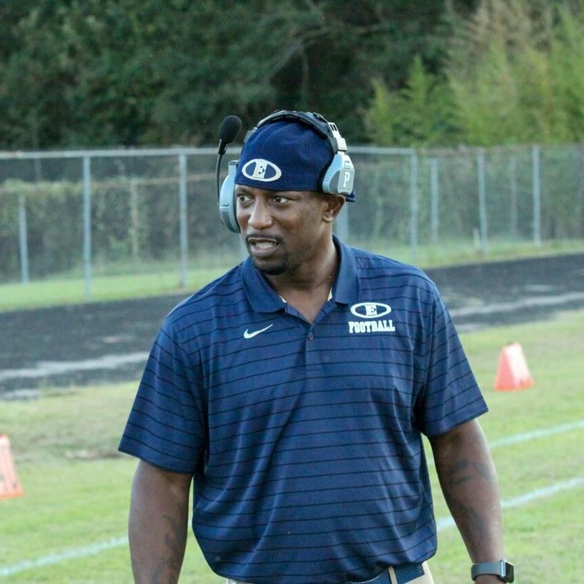 Williams coaching at Episcopal HS in Baton Rouge, LA. Source: The Advocate