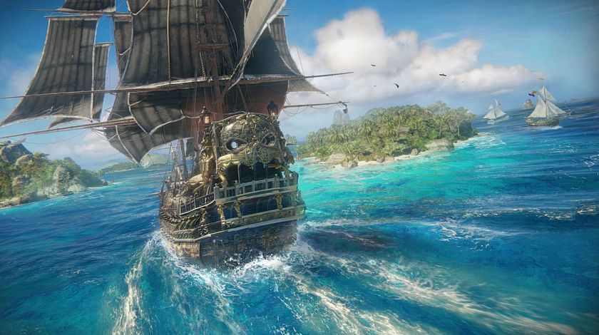 Skull and Bones gameplay showcases ship management, exploration & crafting