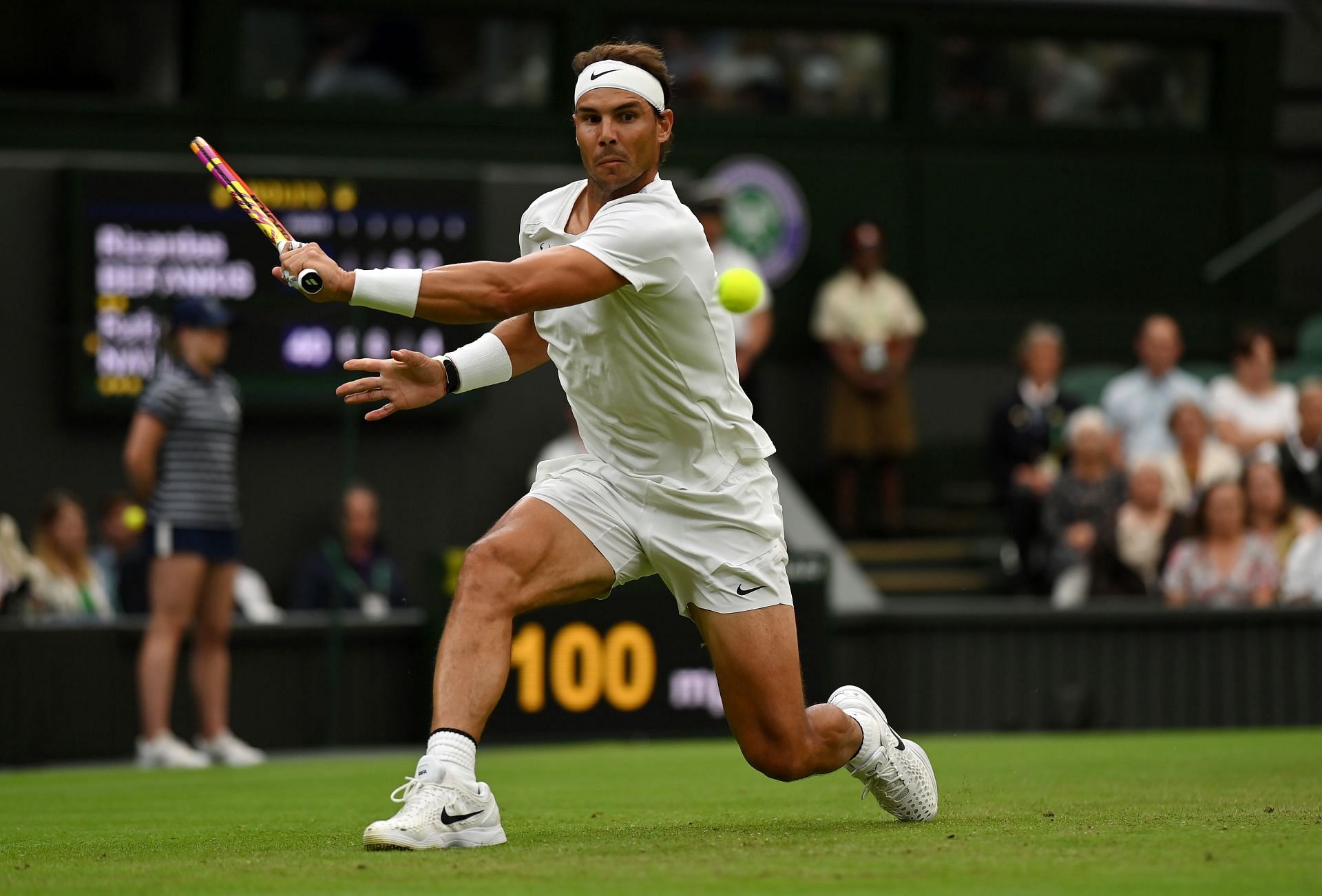 Rafael Nadal at the 2022 Wimbledon Championships