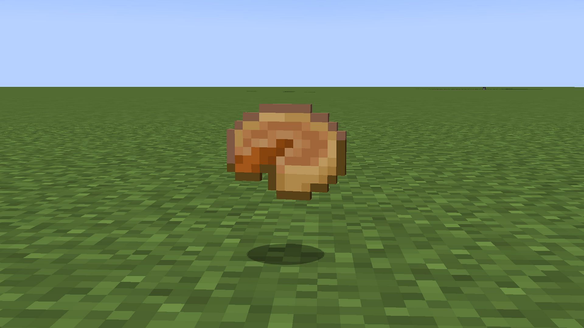 Pumpkin pie can be crafted with pumpkin, egg, and sugar (Image via Minecraft 1.19 update)
