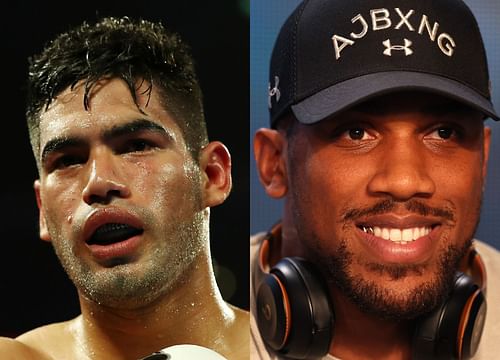 Gilberto Ramirez (left), Anthony Joshua (right)