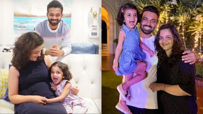 "October 2022" - Ajinkya Rahane and wife Radhika to welcome second child
