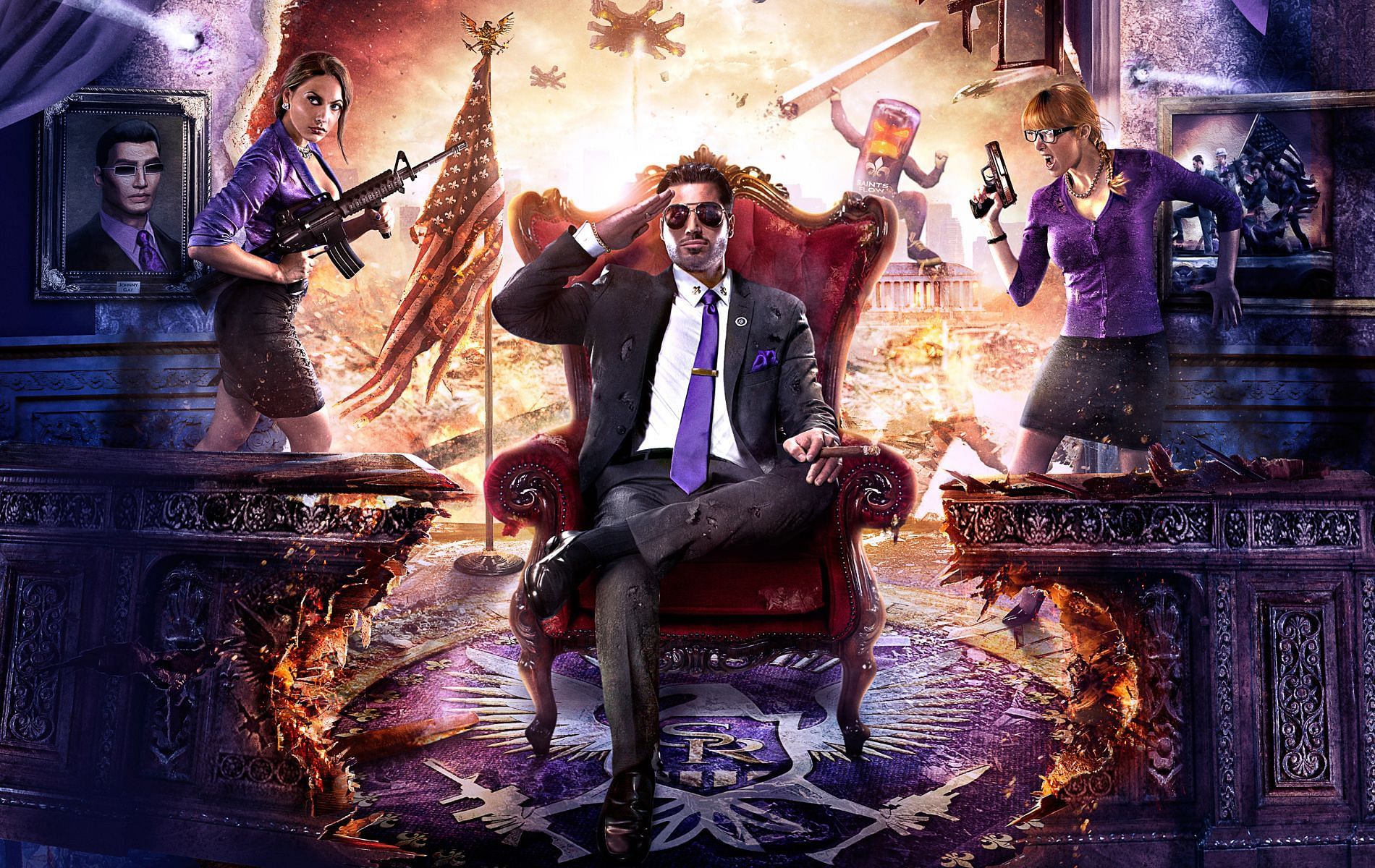 FINAL BOSS -- Saints Row: Gat out of Hell (2015), Satan, Like A Final  Boss