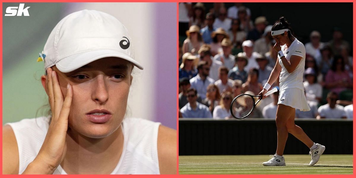 Iga Swiatek and Ons Jabeur were on the receiving end of the upsets at Wimbledon 2022