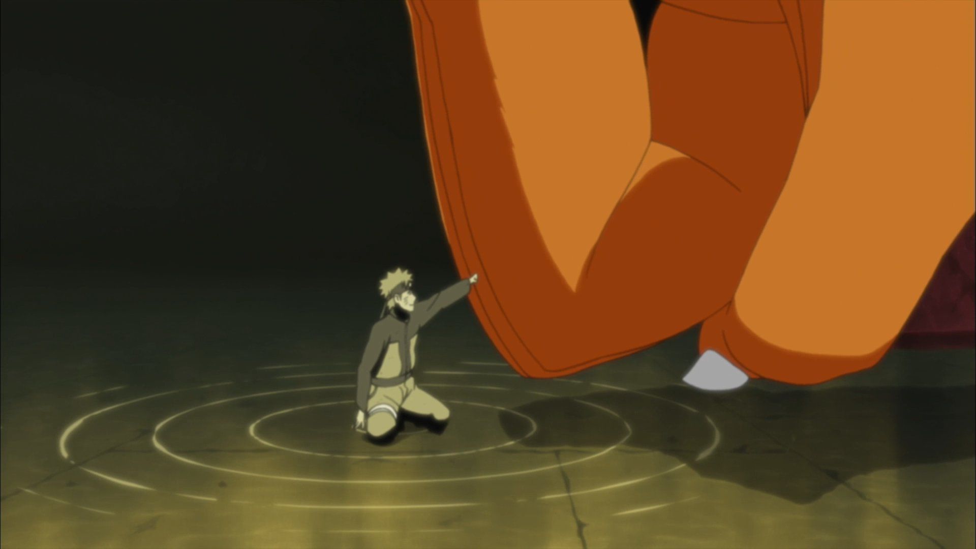 Gaara only Minato's Kurama can save Naruto