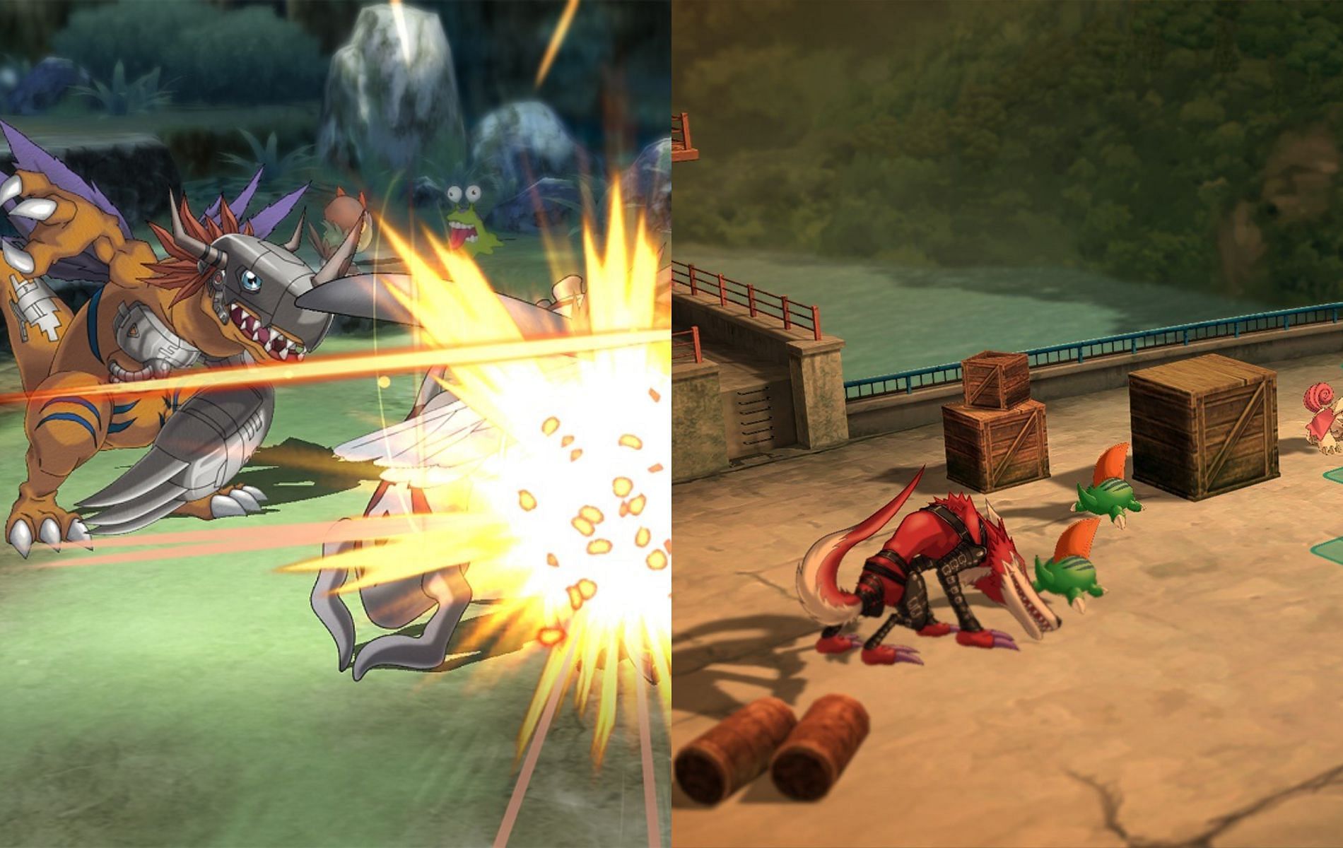 Fangmon is a boss encounter in Digimon Survive (Images via Bandai Namco)