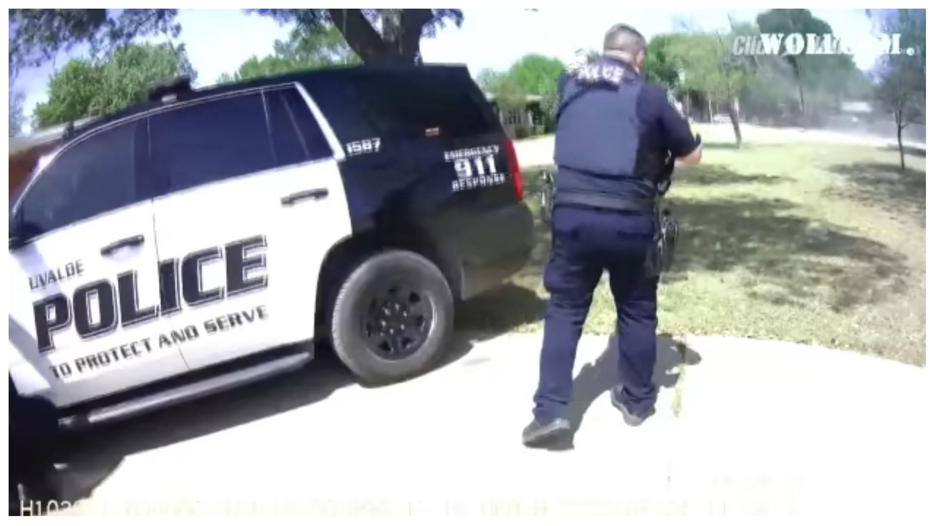 Body camera footage from Uvalde provides more information about what happened after police arrived (image via Officer Hill body cam/Uvalde Police Department)