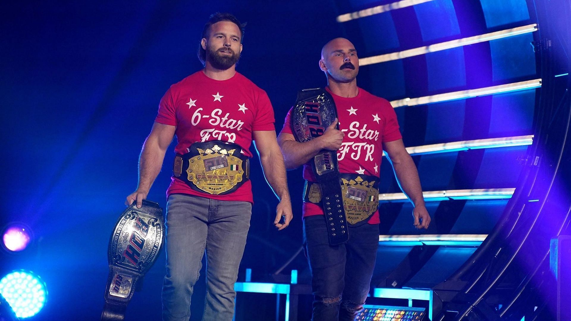 FTR are the reigning ROH, AAA, and IWGP Tag Team Champions