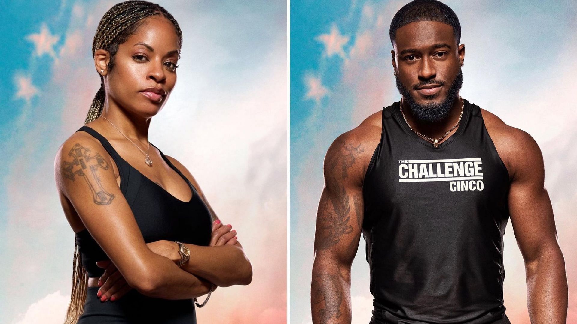 The Challenge: USA fans were surprised at the news about Tiffany and Cinco (Image via absolutelygorgeous100 and thetough_cinco/Instagram)
